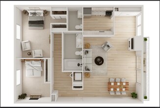 258 2X1.5B RENO C19 floor plan
